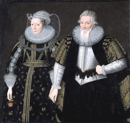 Unknown Artist - Sir Thomas Mansel And His Wife, Jane, 1625